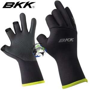BKK - Cold Season Fishing 3-Cut Finger Thermal-Windbreak Neoprene Gloves OPALA