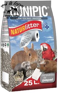 cunipic Naturlitter Paper Litter 25L