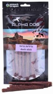 alpha dog - גלילות ברווז ואורז 80 גרם