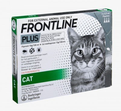 פרונטליין - חבילת אמפולות לחתול