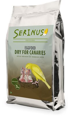 psittacus serinus eggfood dry for canaries 5kg - מזון יבש עשיר לכנרים
