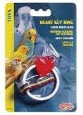 living world heart key ring