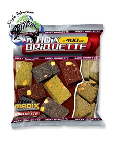madix groundbaits - briquette -קוביות מזון למים מתוקים 400 גרם
