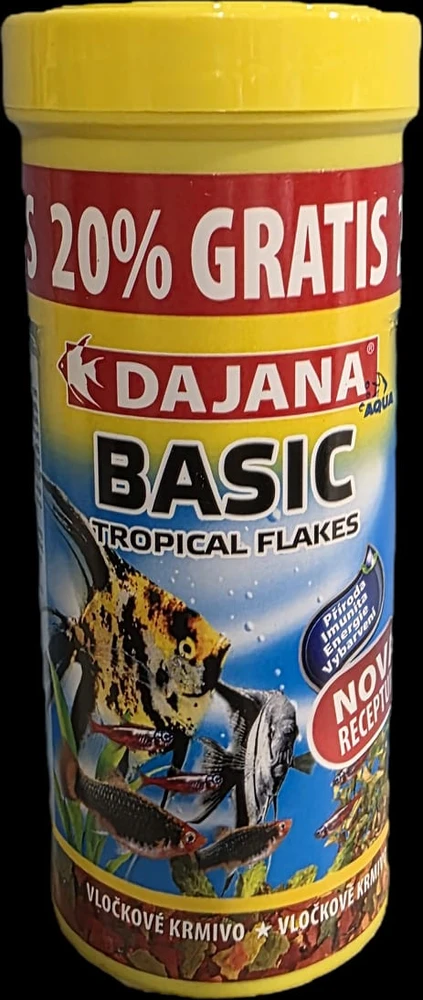 DAJANA-BASIC-TROPICAL-FLAKES דגנה בייסיק טרופיקל פלייקס 20%+250ml