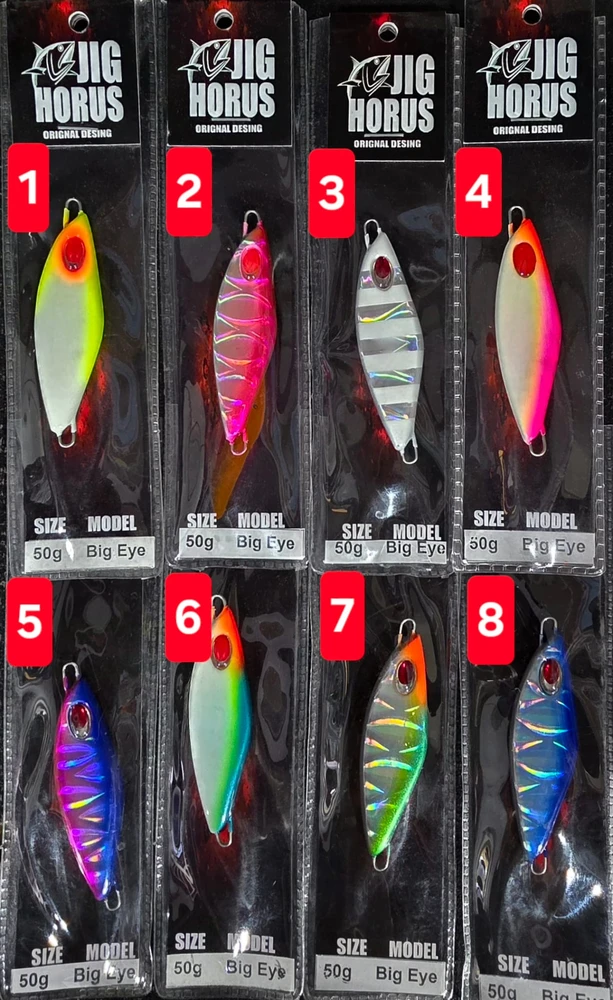 jig Horus - big eye 50g