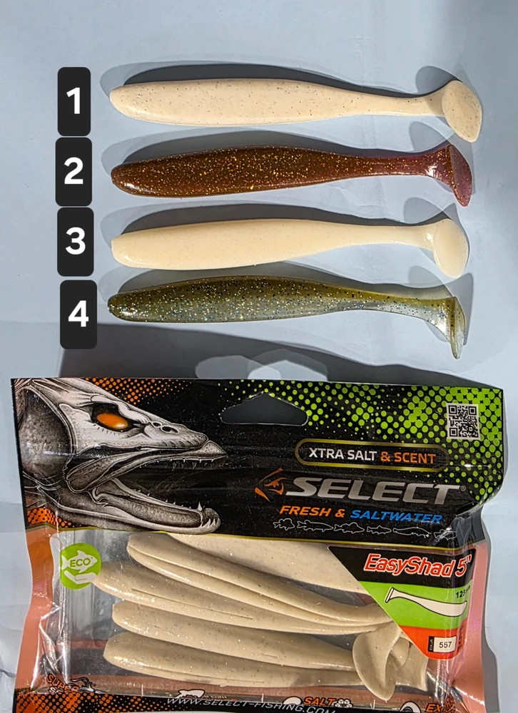 select - easy shad 5"/ 125mm