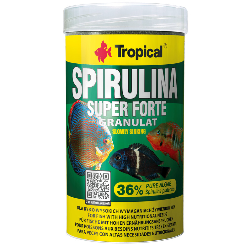 Super Spirulina Forte Granules, 250 ml