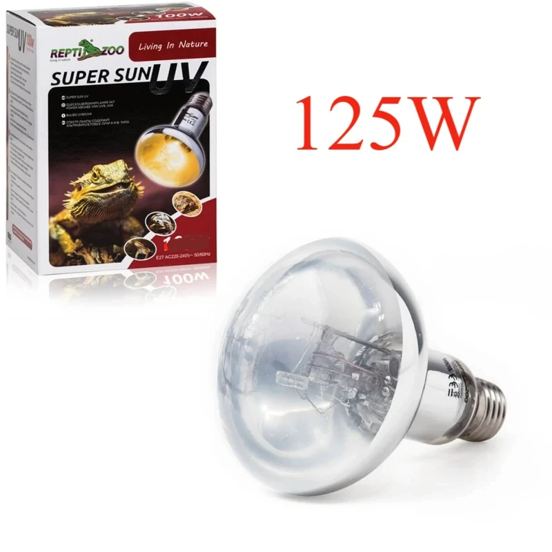 SUPER-SUN-UV נורת סופרסאן 125W