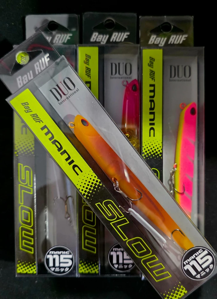 Leurre Coulant Duo Bay Ruf Manic Slow 135mm Pour Pêche En Mer, Coloris ACC0022