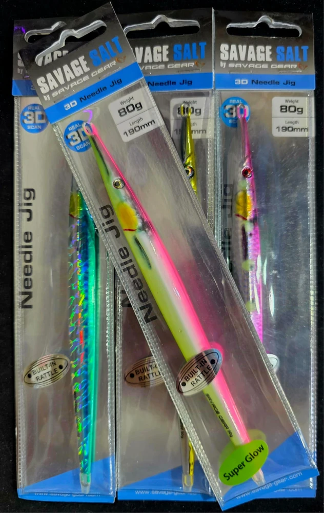 savage gear - 3d needle jig 80g