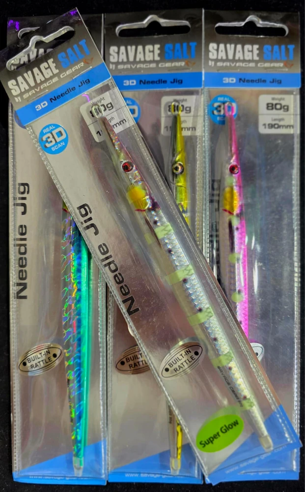 savage gear - 3d needle jig 80g