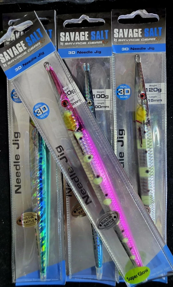 savage gear - 3d needle jig 120g
