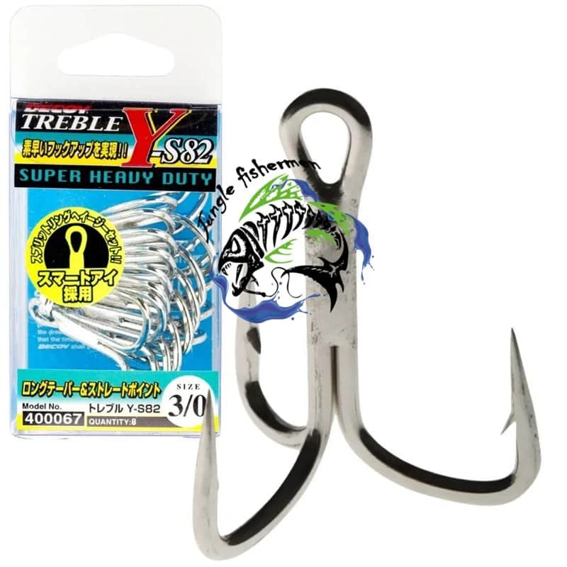 DECOY - Treble Y-S82 SIZE 3/0