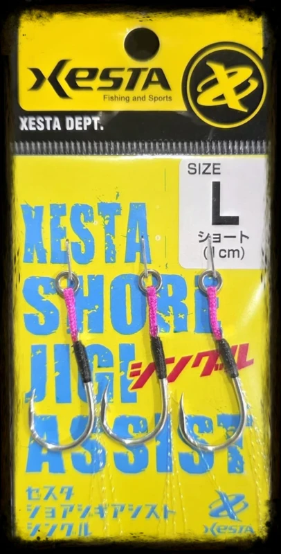 xesta dept Shore Jigging Assist Single SIZE L