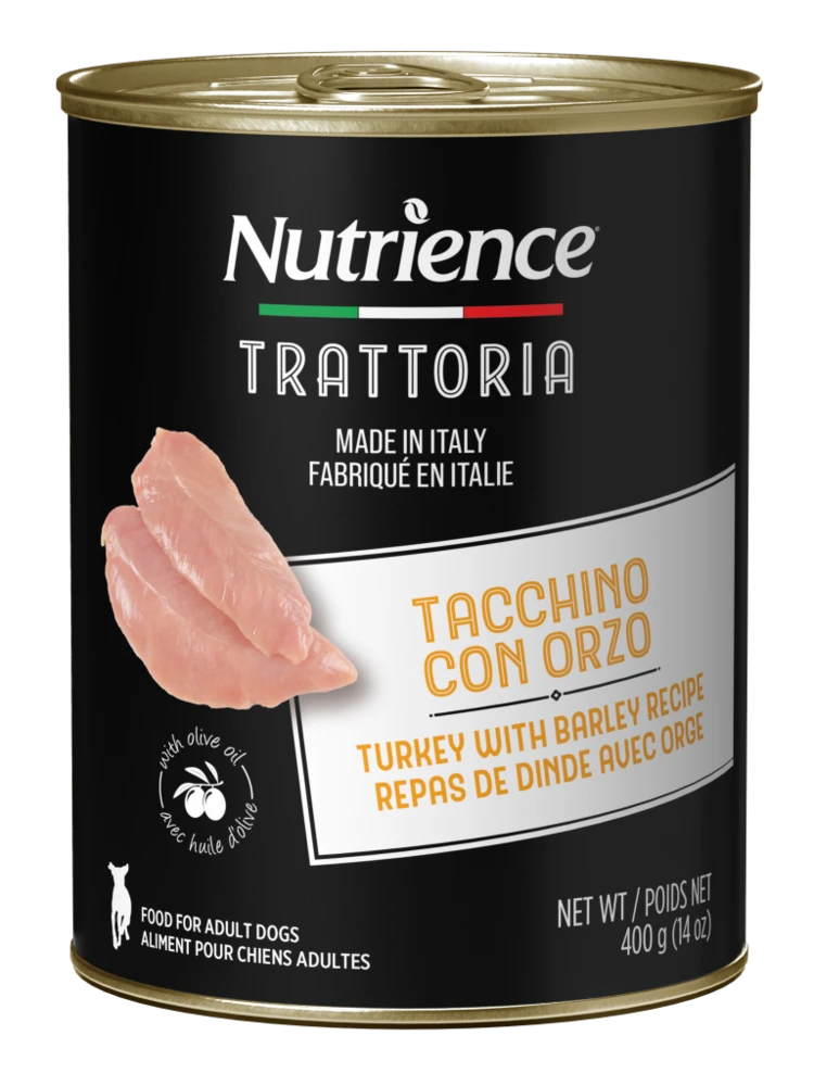 Nutrience-נוטריאנס פטה הודו ושעורה לכלב 400g