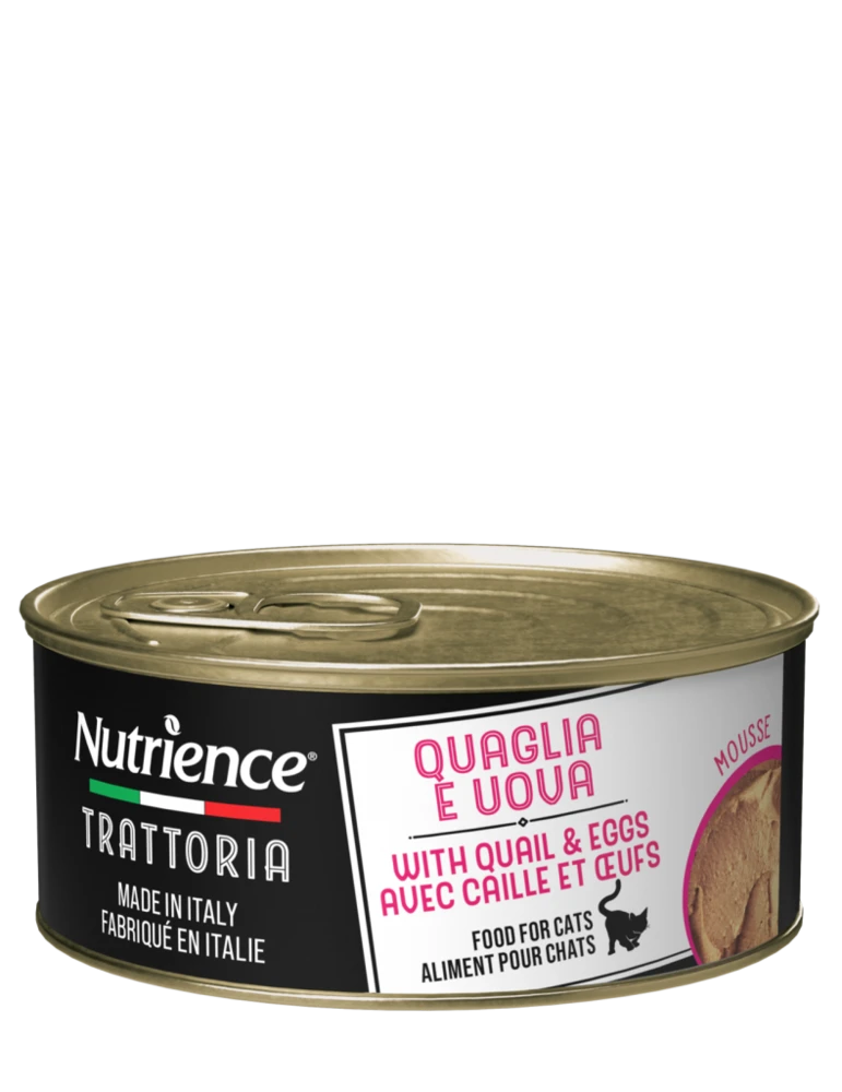 Nutrience-נוטריאנס פטה שליו ובצי שליו לחתולים 85g