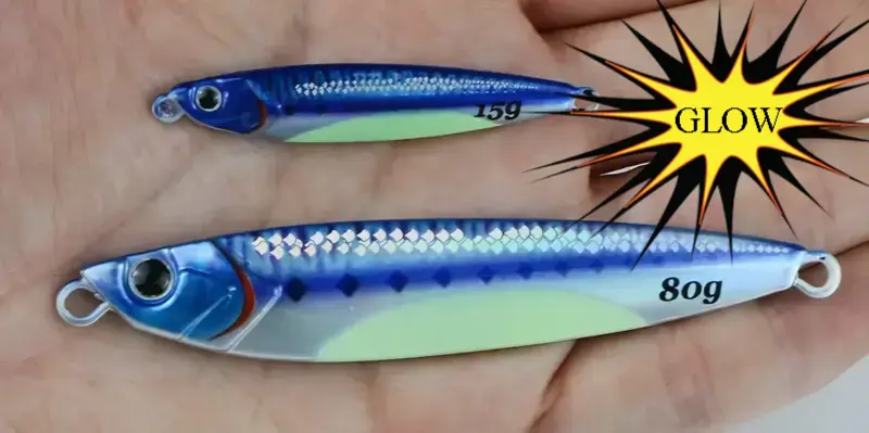 JF JIGING BKK 15G BLUW GLOW