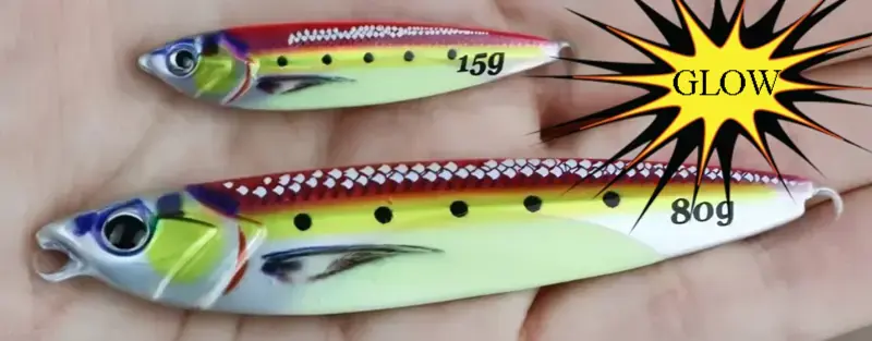 JF JIGING BKK 40G RAINBOW GLOW