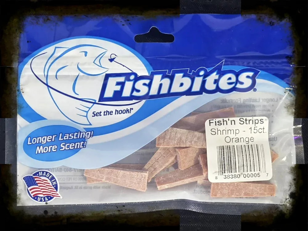 Fishbites Fish'n Strips® Shrimp orange 15ct שרימפס