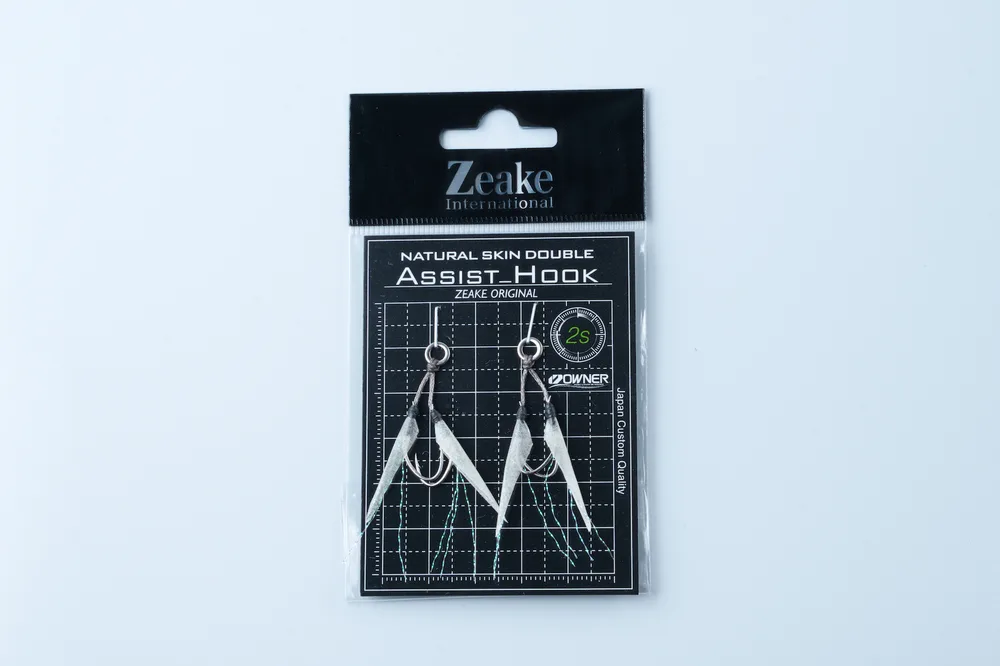 Zeake Assist Hook Double Fish Skin SLJ 2S