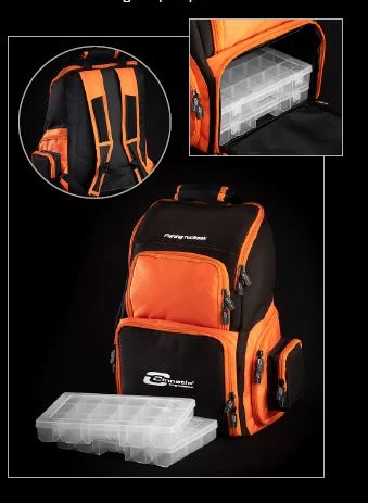 cinnetic - fishing rucksack (כולל קופסאות) - 350054