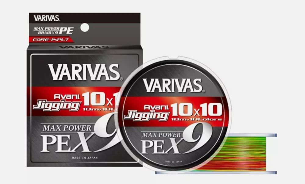 VARIVAS Avani Jigging 10×10 Max Power X9 0.8PE 300m 18LB