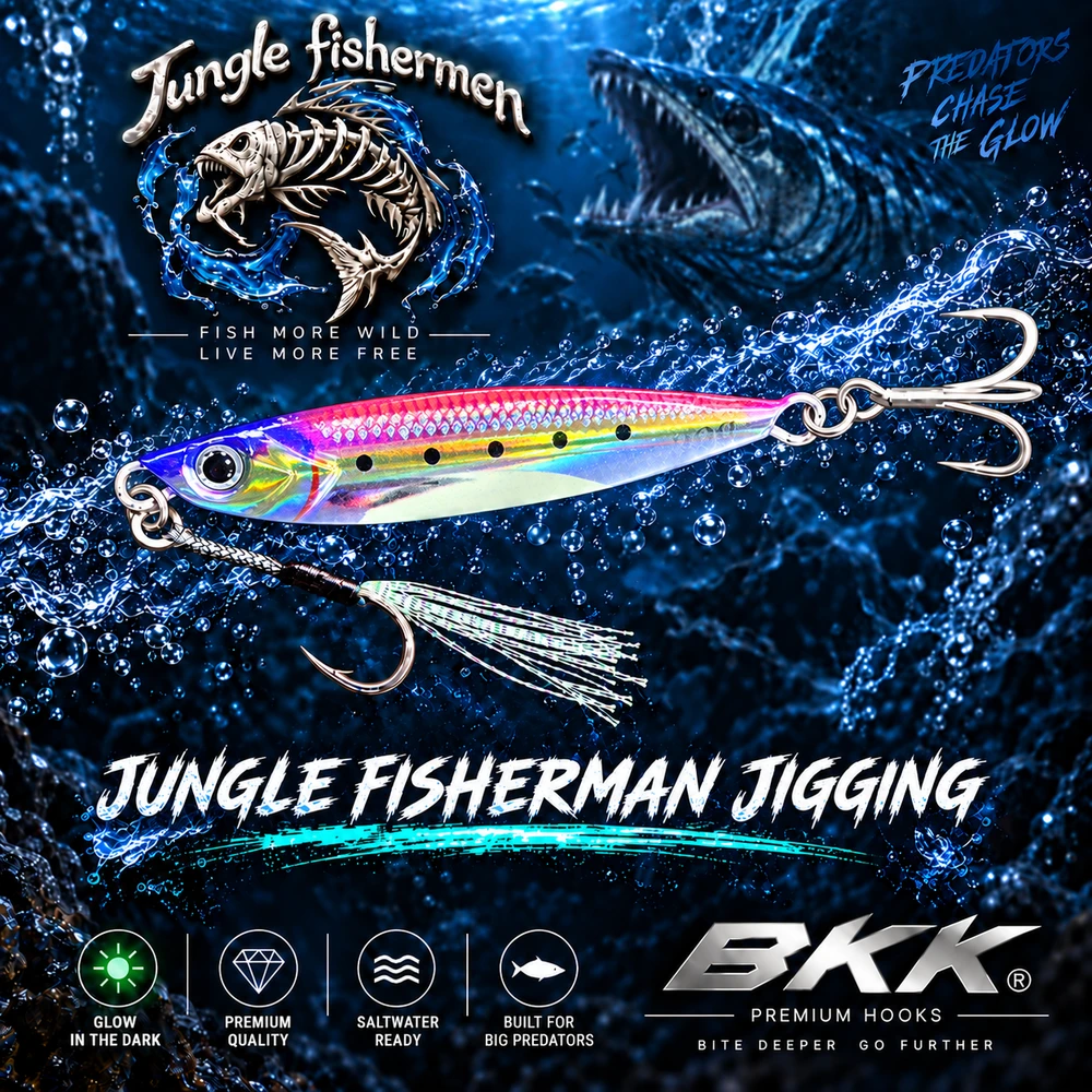 JF JIGING BKK 20G RAINBOW GLOW
