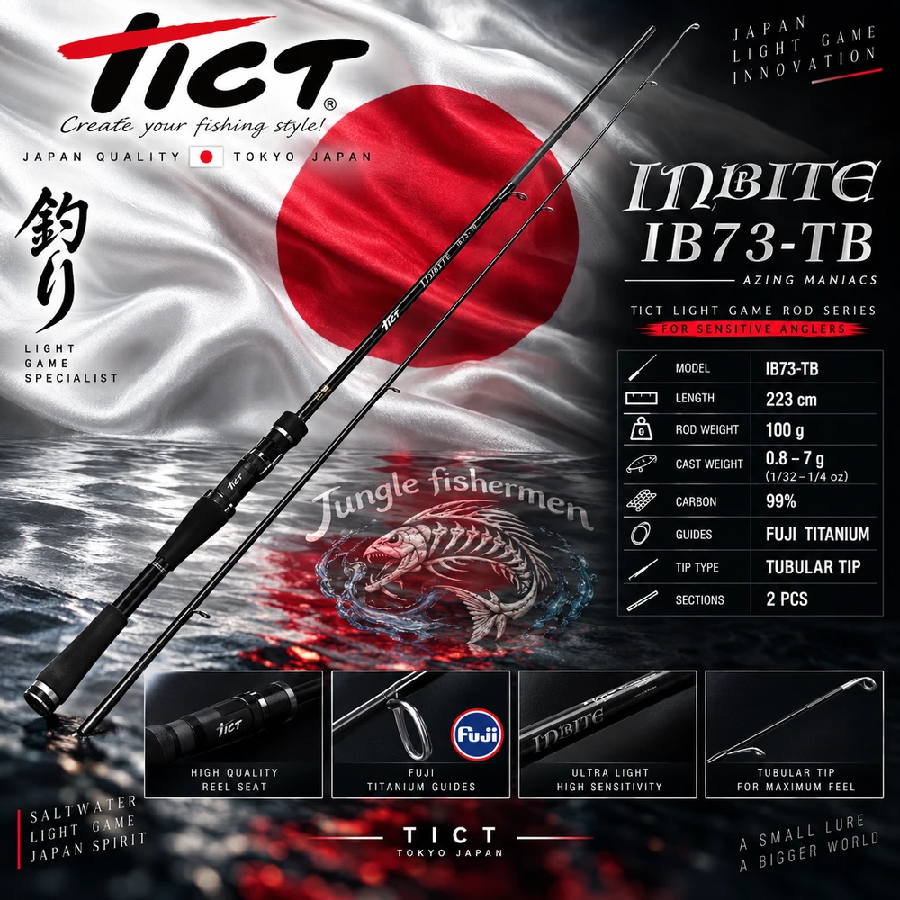 TICT IB73-TB 1/32 - 1/4oz, 1 - 8g 223CM