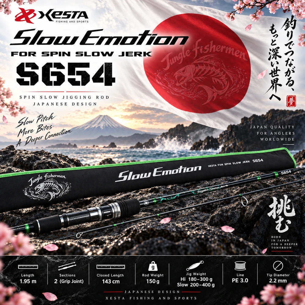 XESTA - slow emotion for spin slow jerk s654
