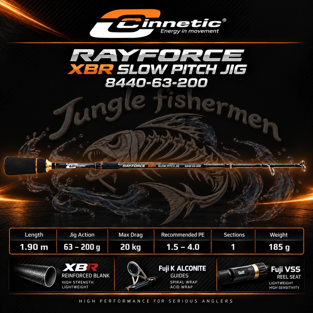 8440 63-200 RAYFORCE XBR SLOW PITCH JIG