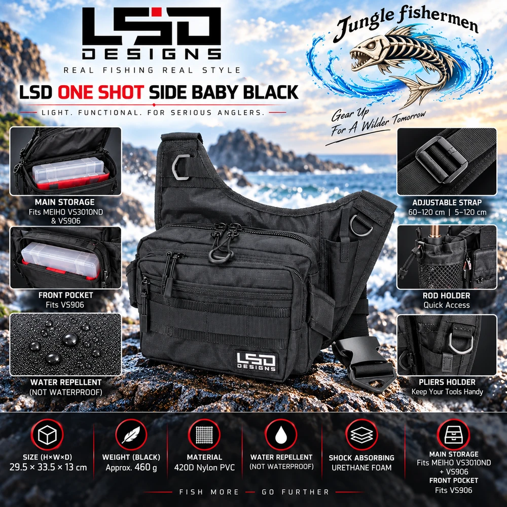 LSD One Shot Side Baby Black