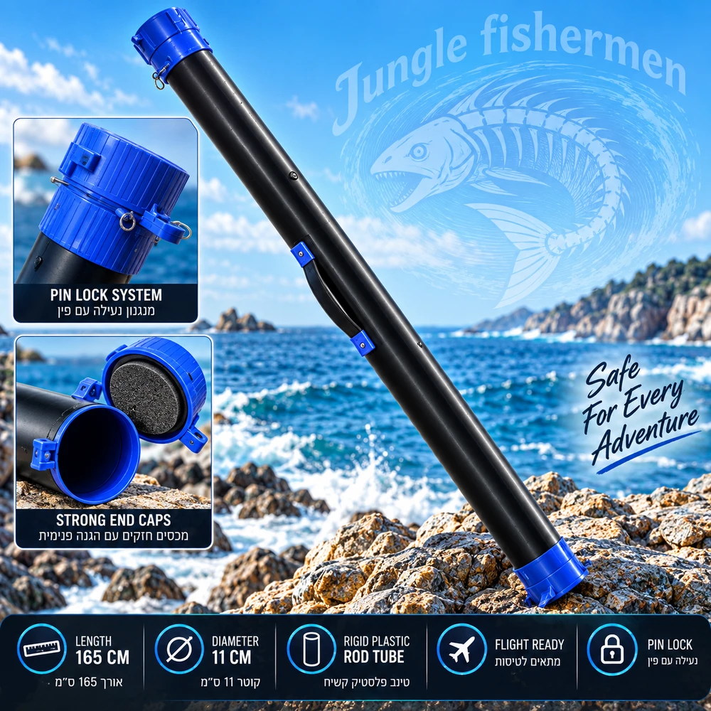 rod tube 165cm (11ס"מ קוטר)
