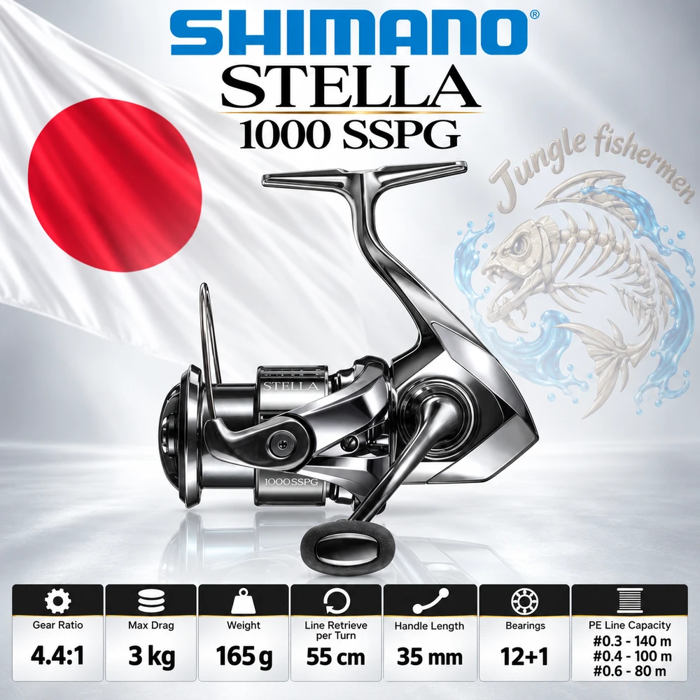shimano - stella 1000sspg