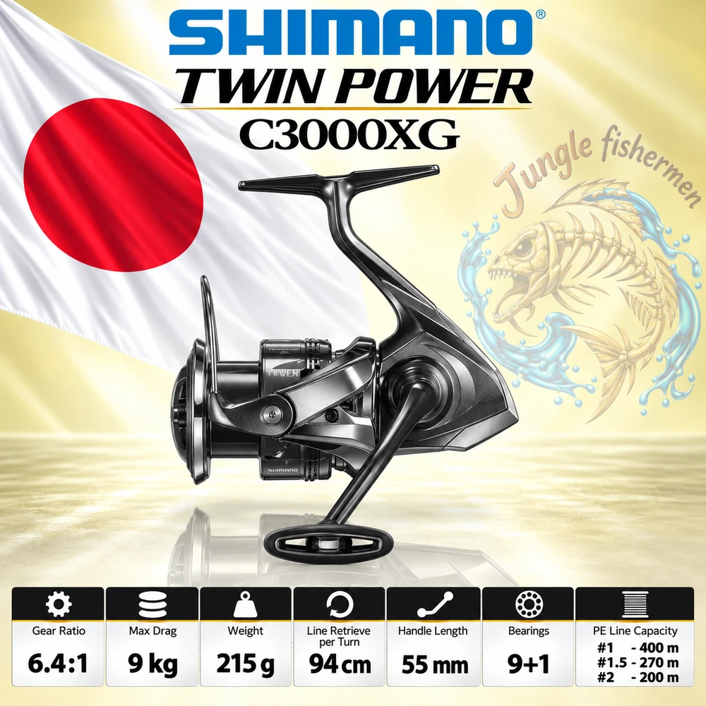 SHIMANO TWIN POWER C3000XG