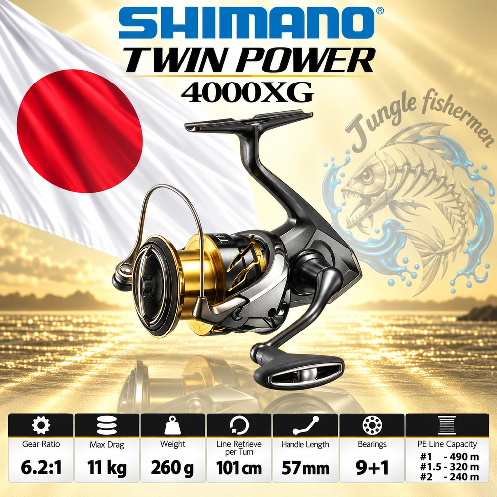 shimano - twin power 4000XG