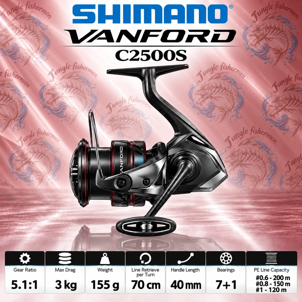 shimano - vanford c2500s 2024