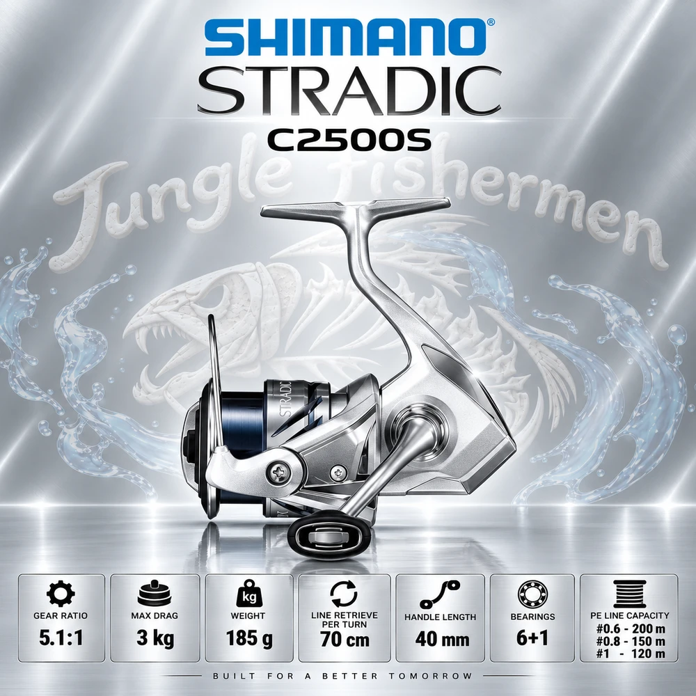 shimano - stradic 24 c2500s