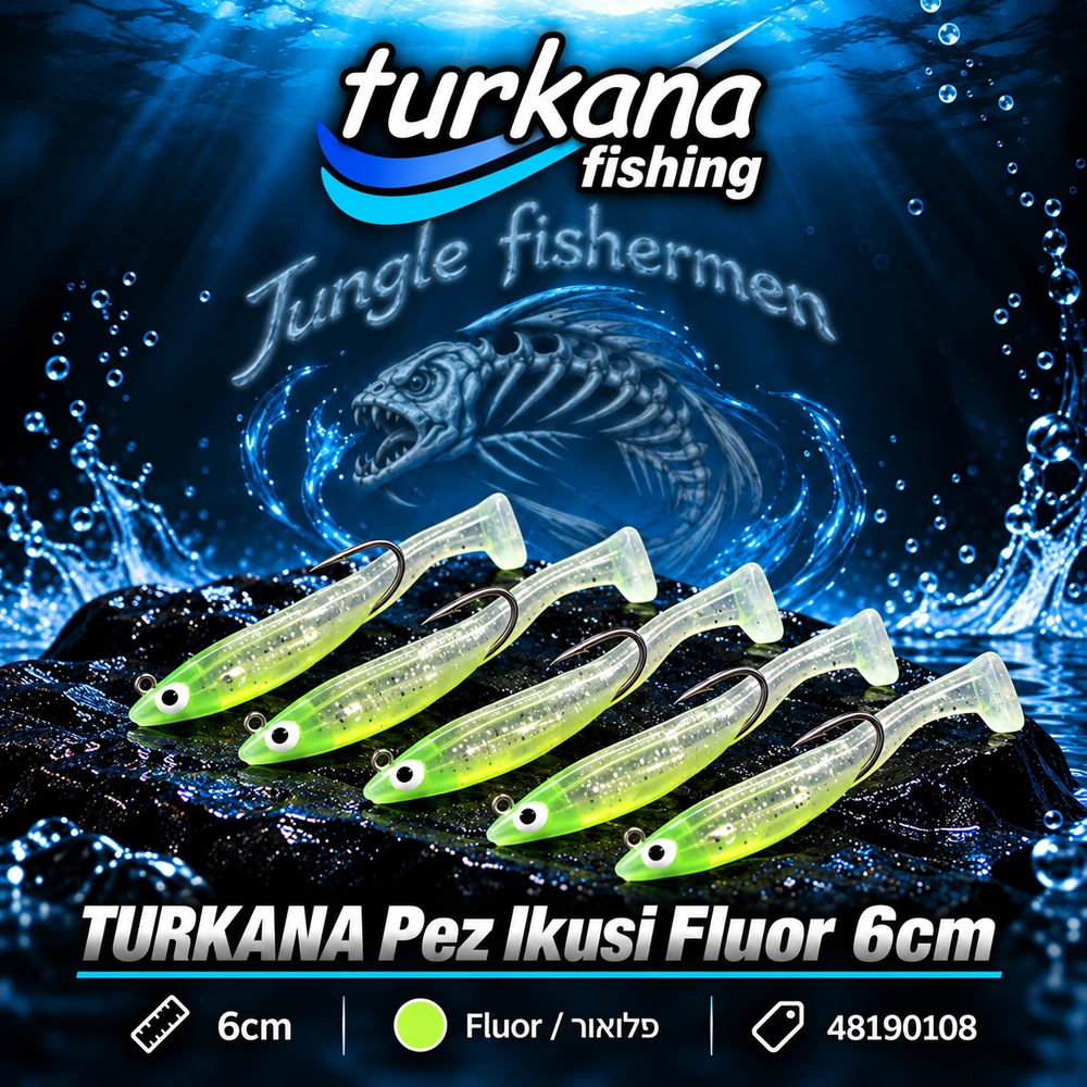 TURKANA Pez Ikusi Fluor 6cm 48190108