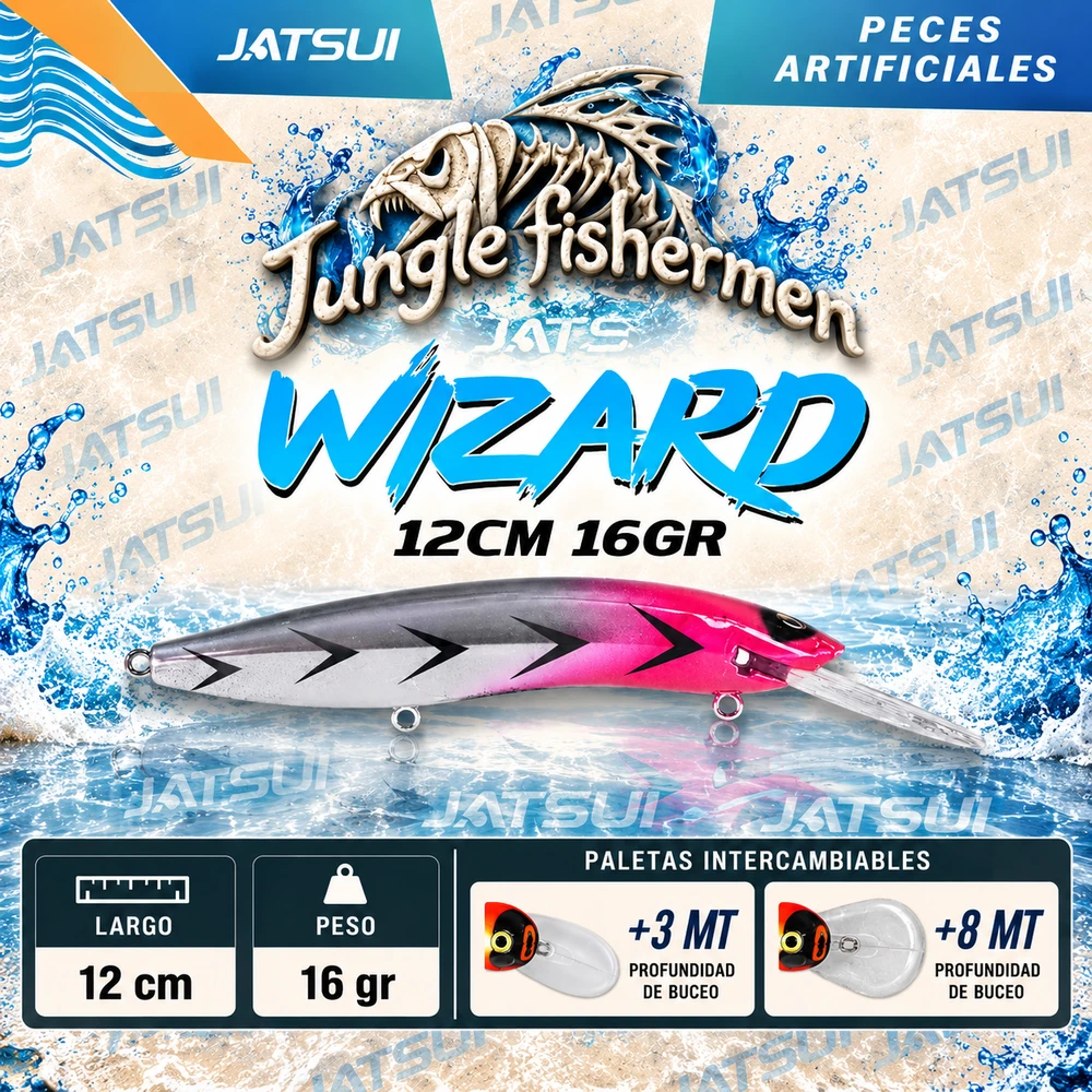 JATSUI WIZARD 12CM 16GR PH