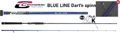 cinnetic - blue line dart spinn 7-27g/2.58m - 9554-258M