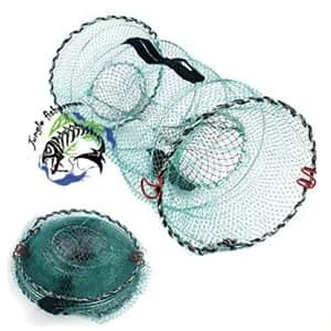 מלכודת דגים מתקפלת קוטר 30 ס"מ אורך 60 ס"מ