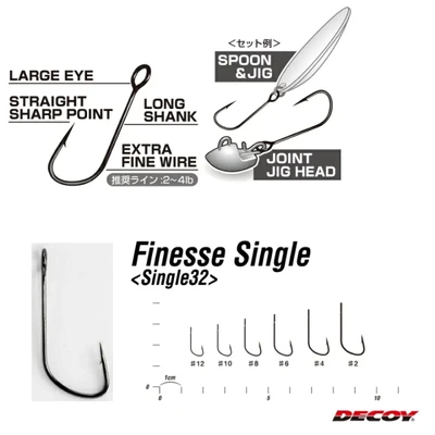 DECOY FINESSE SINGLE 32 SIZE 2