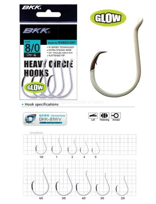 BKK CIRCLE HOOK 2/0 25pcs