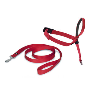 Easy Walk קולר ראש אדום 27 ק"ג - 59 ק"ג לכלבים גדולים של PetSafe.