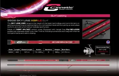 CINNETIC SKY LINE XBR SD HYBRID 360
