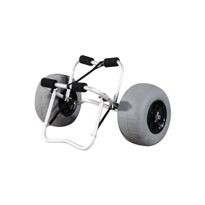 עגלה לקיאק גלגלי בלון + רצועת אבטחה