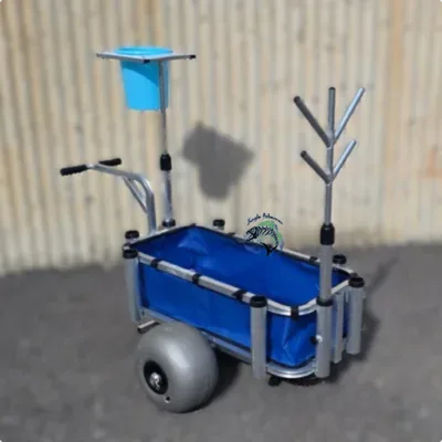 עגלת חוף גלגלי בלון