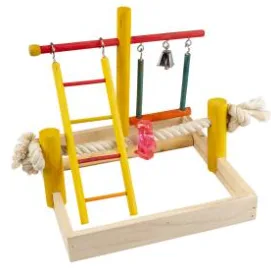 מגרש משחקים לציפורים 22.5X22.5X20 ס"מ