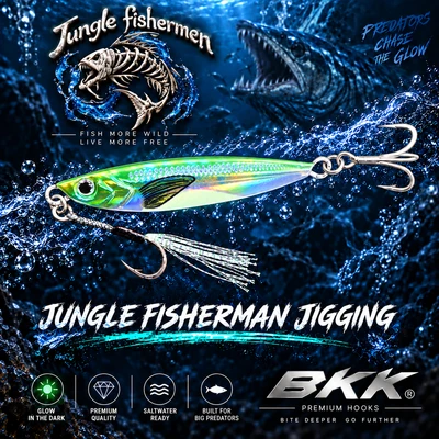 JF JIGING BKK 15G GREEN GLOW