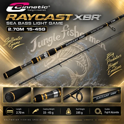 Raycast XBR Sea bass Light game 2,70M 15-45G